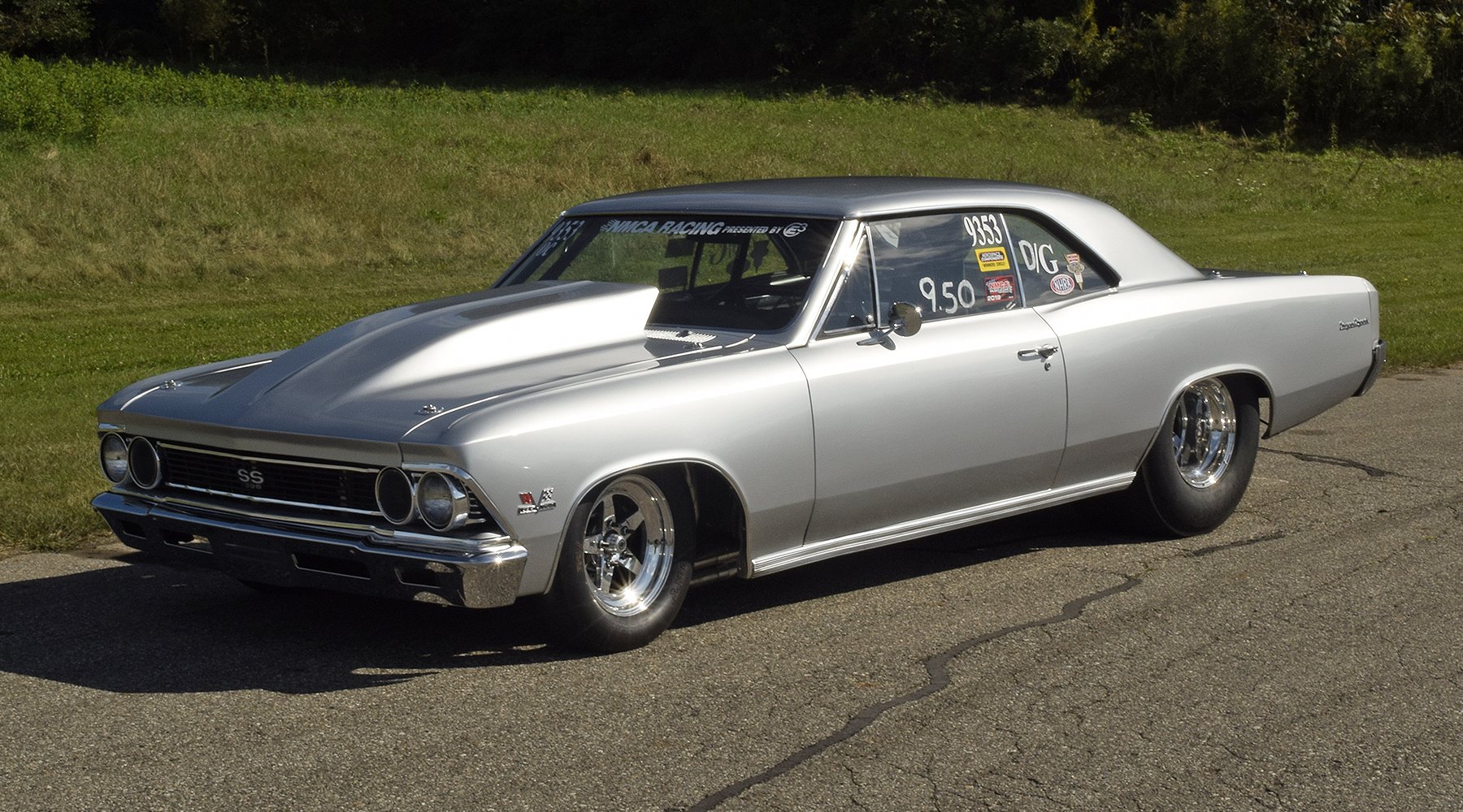 Husband, Wife, and Son Fabricate This Attention-Getting Chevelle image